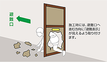 非常脱出路の確保