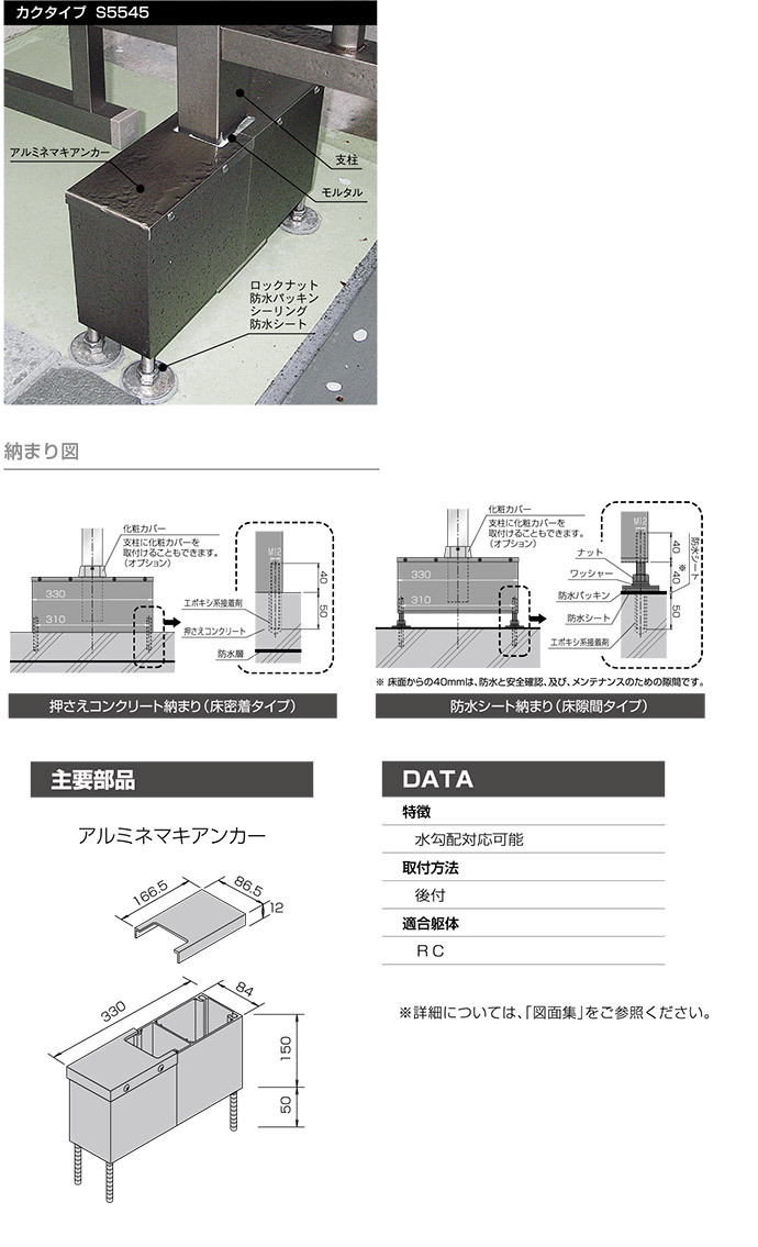 アルミネマキアンカー