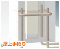 屋上手すり工法
