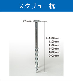 スクリュー杭
